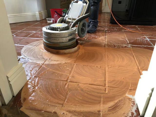 Quarry Tile Cleaning